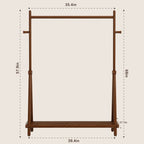 Clothes Rack — 3-in-1 with Triangular Base