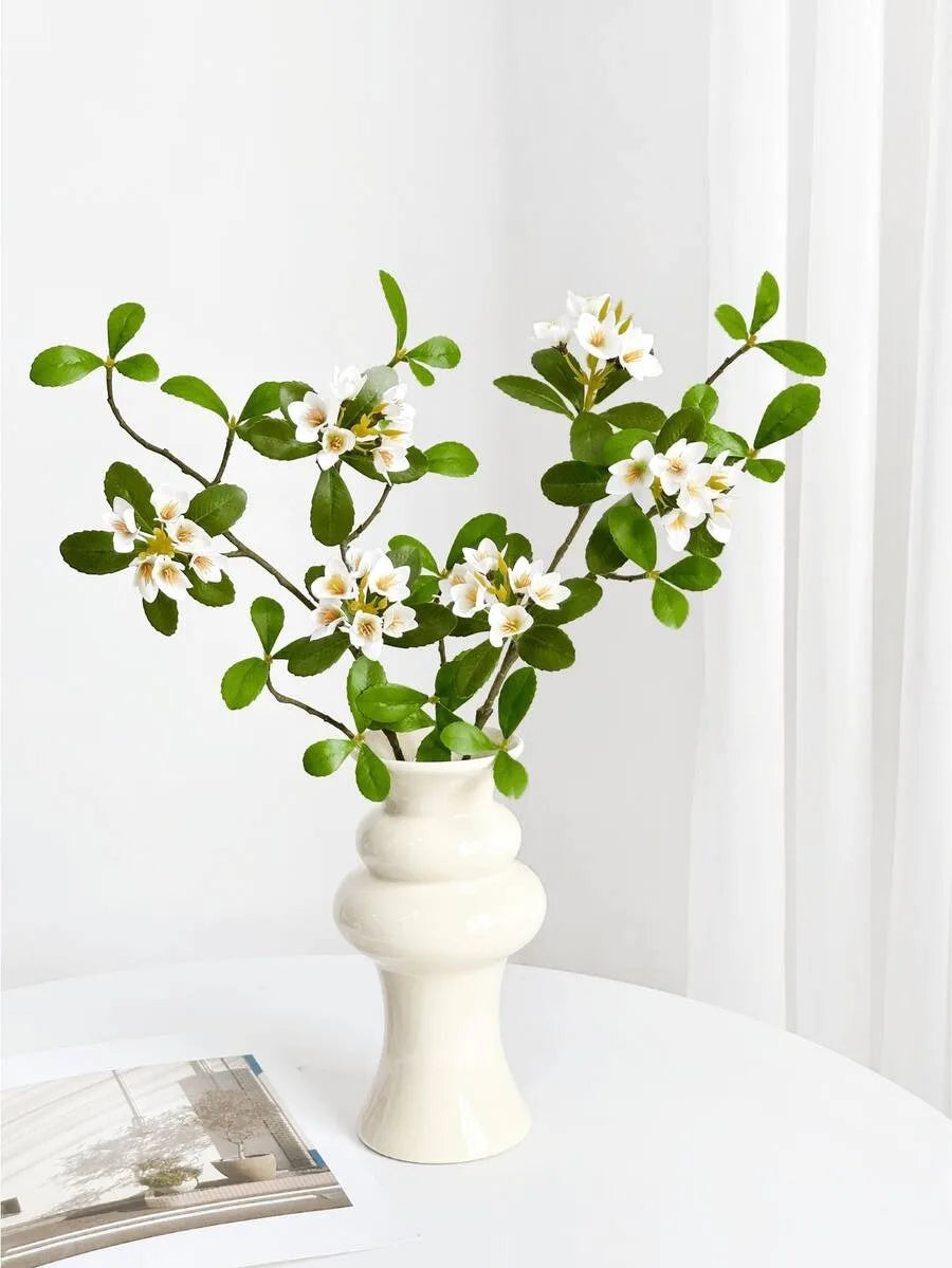 Artificial Hawthorn Flowers Fake Flowers for Wall Living Room Bedroom Wedding Party Decor Tabletop Filler Home Desktop Decor