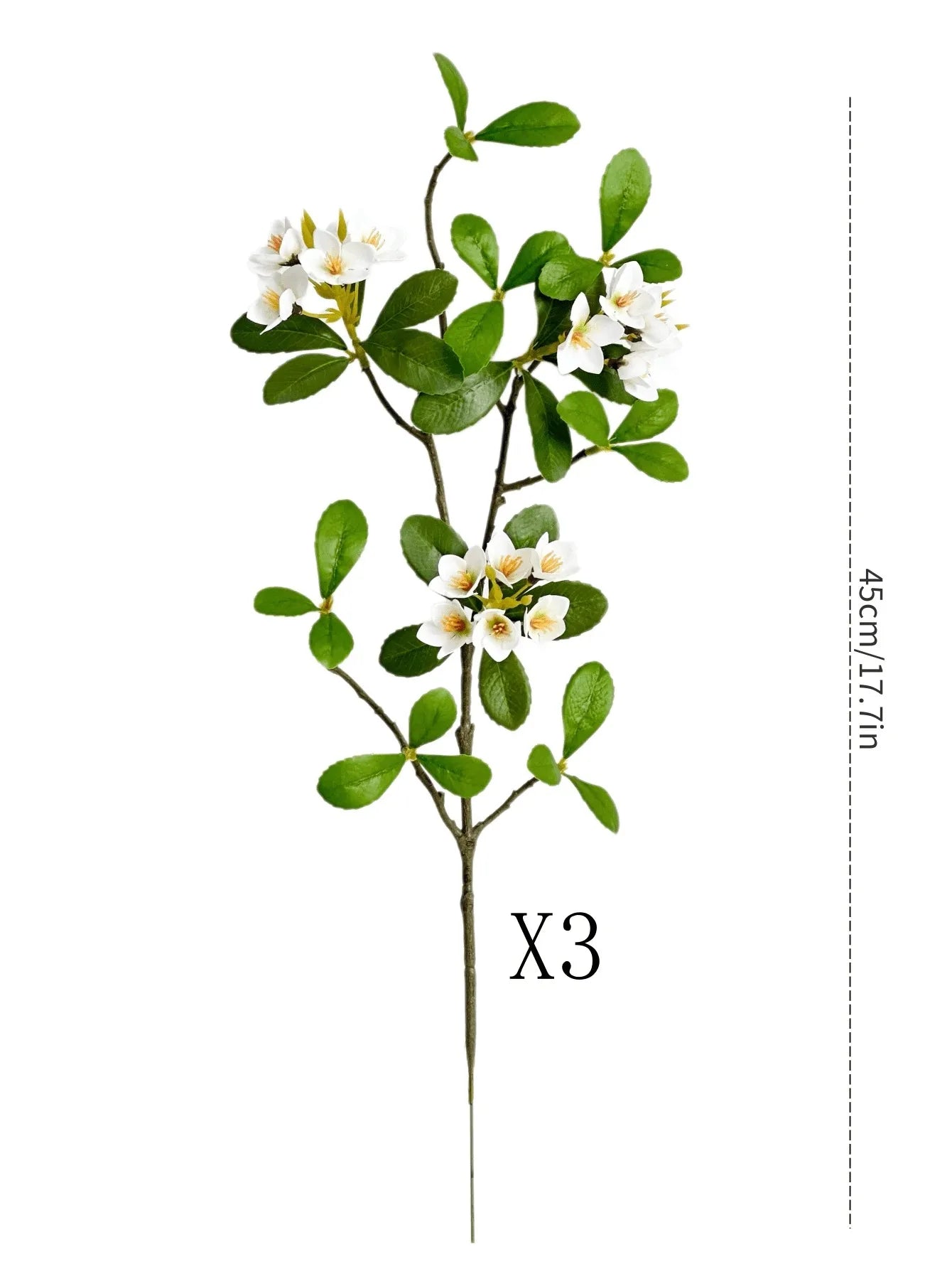 Artificial Hawthorn Flowers Fake Flowers for Wall Living Room Bedroom Wedding Party Decor Tabletop Filler Home Desktop Decor