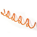 Creative Wave Shape Wave Coat Racks Interior Furniture Metal Wall Organizer Coat Hanger Home