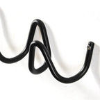 Creative Wave Shape Wave Coat Racks Interior Furniture Metal Wall Organizer Coat Hanger Home